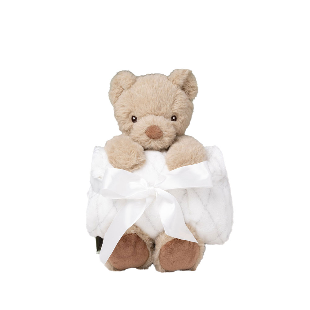 Teddykompaniet Sven med tæppe i displayboks