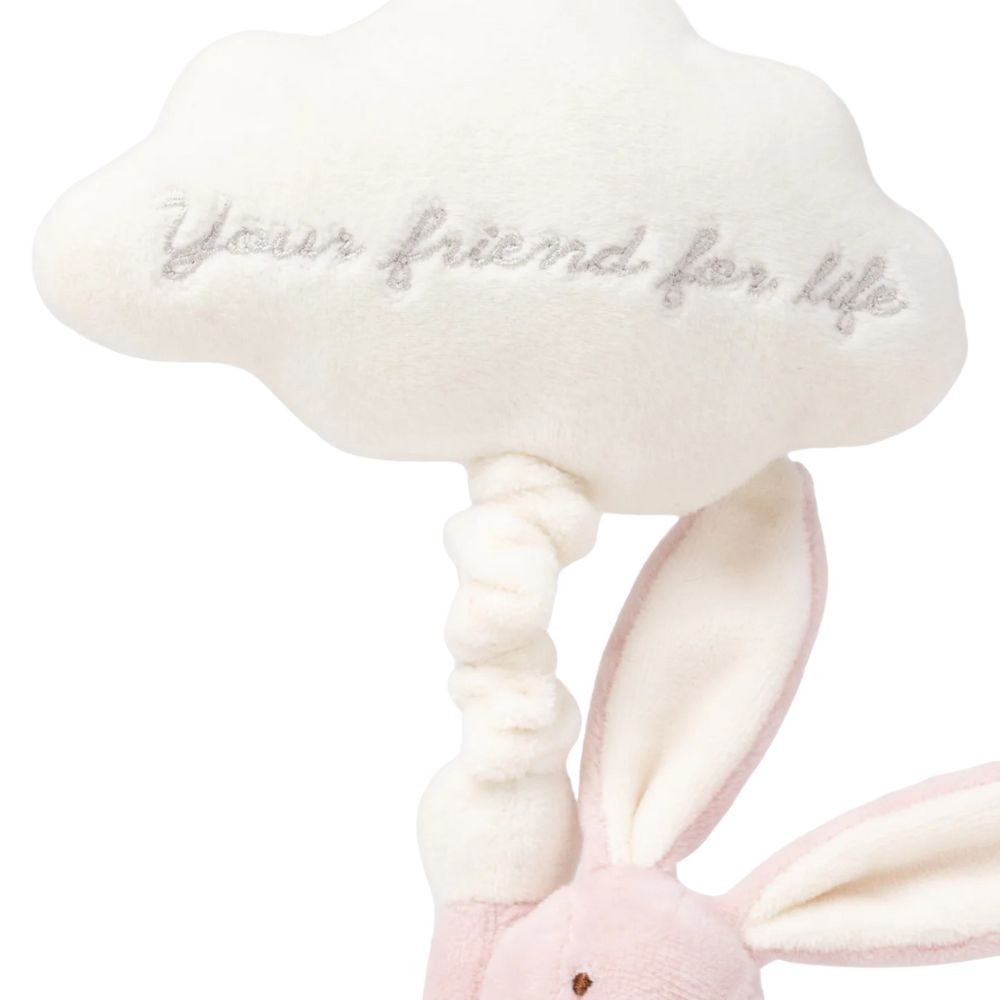 Teddykompaniet Diinglisar Spilledåse Sky Kanin Støvrosa