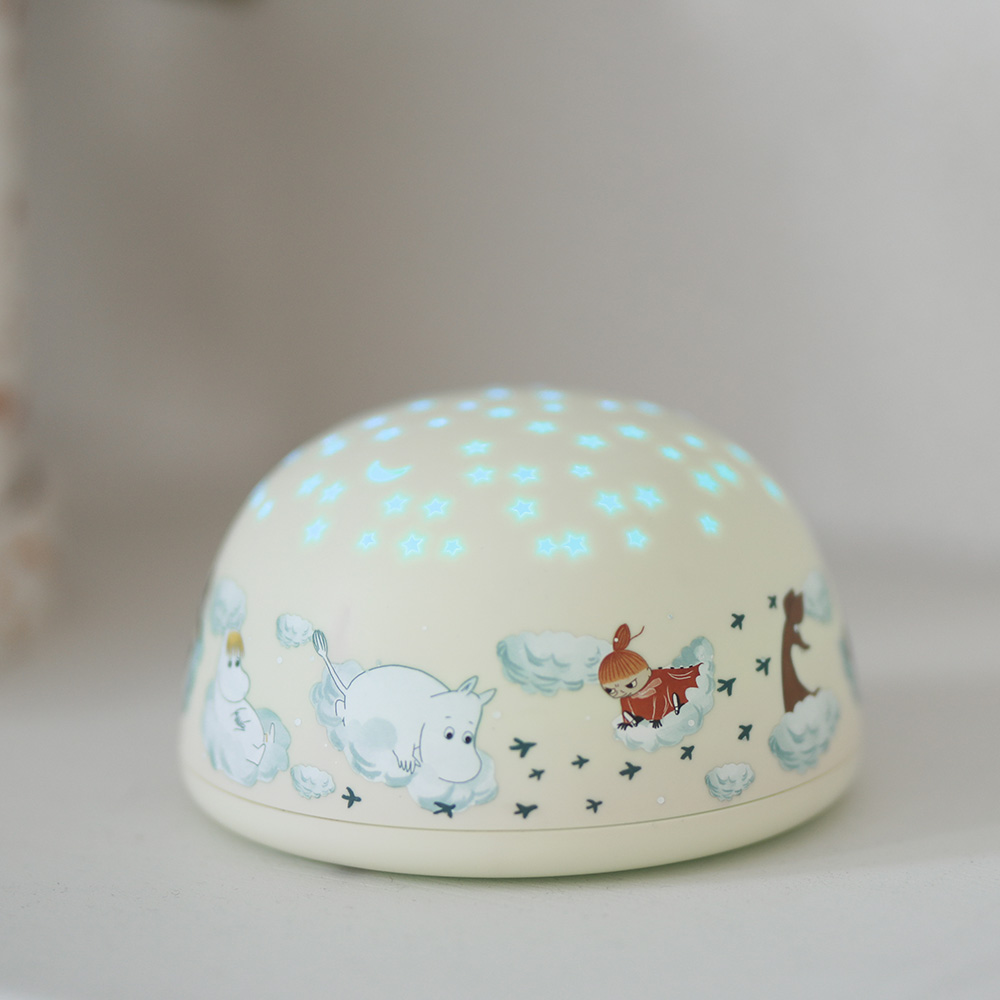 Rätt start Moomin, Natlampe med stjernehimmel og musik