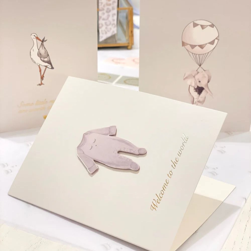 Livly Welcome To The World Gratulationskort 