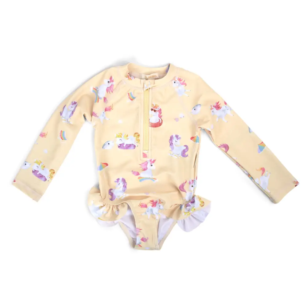 Filibabba vilje UV-dragt 1-2 år – unicorn shores