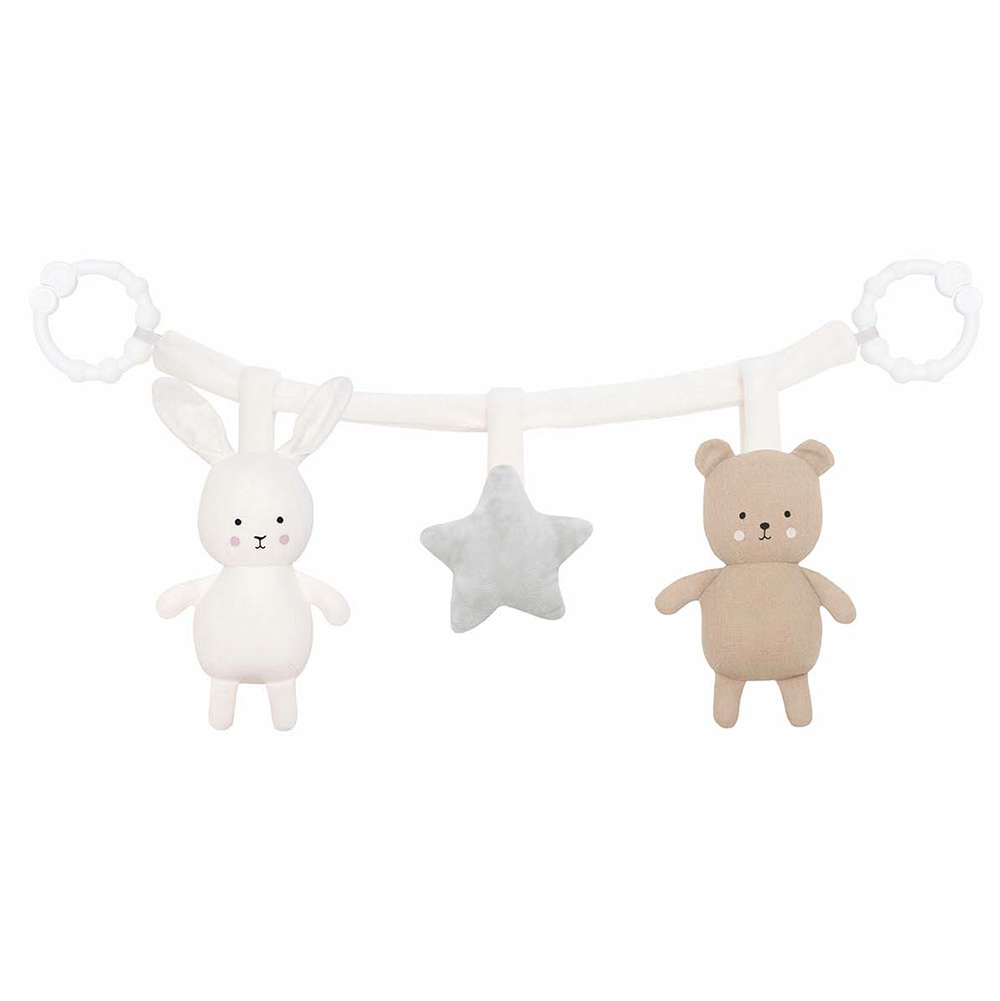 JaBaDaBaDo klapvognsvedhæng Teddy & Bunny