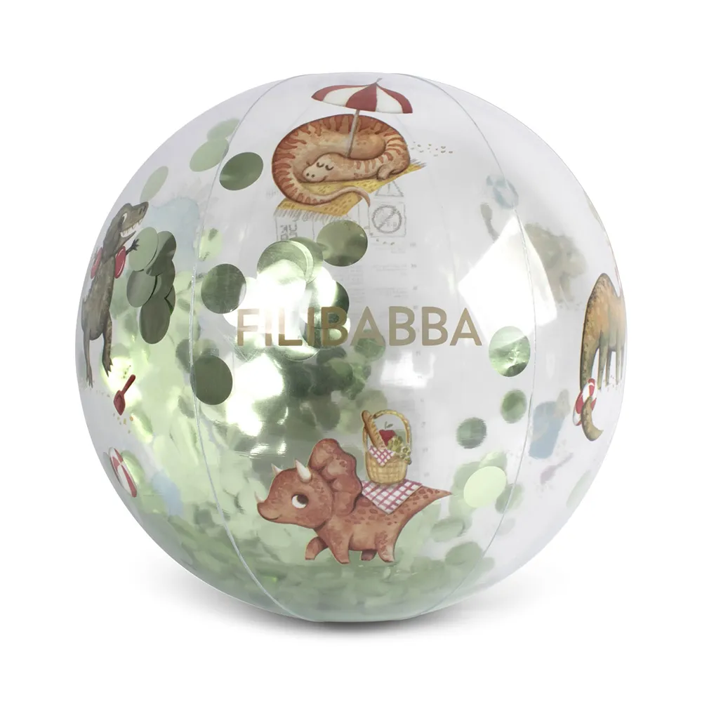 Filibabba Badebold Alfie - Dino Beach Konfetti
