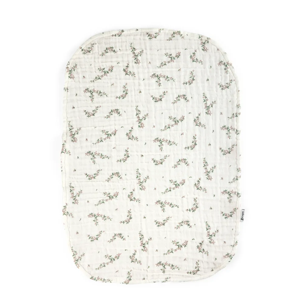 Sebra pusleunderlag 2-pak muslin Powder blue