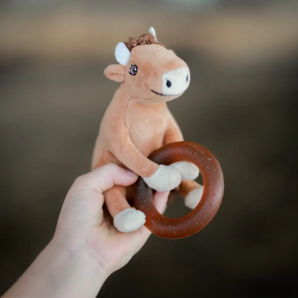 Rätt start Mamma Mu bidering med naturgummering