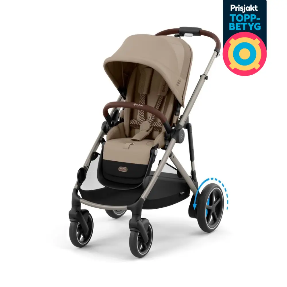 Cybex eGAZELLE S klapvogn Almond Beige