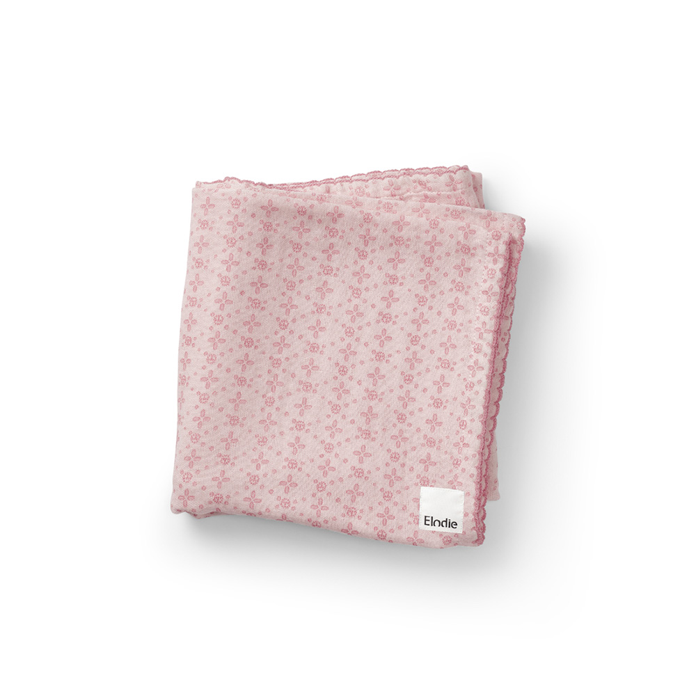 Elodie bomuldstæppe Embroidery Anglaise