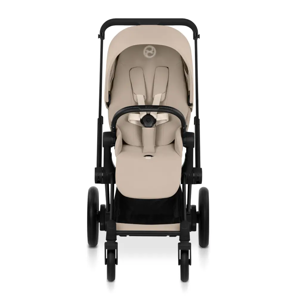 Cybex ePriam barnevogn Matt Black/Cozy Beige
