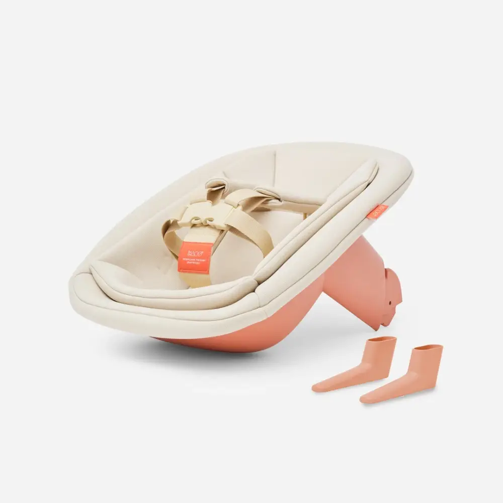 KAOS KLAPP babysæde terrakotta pink