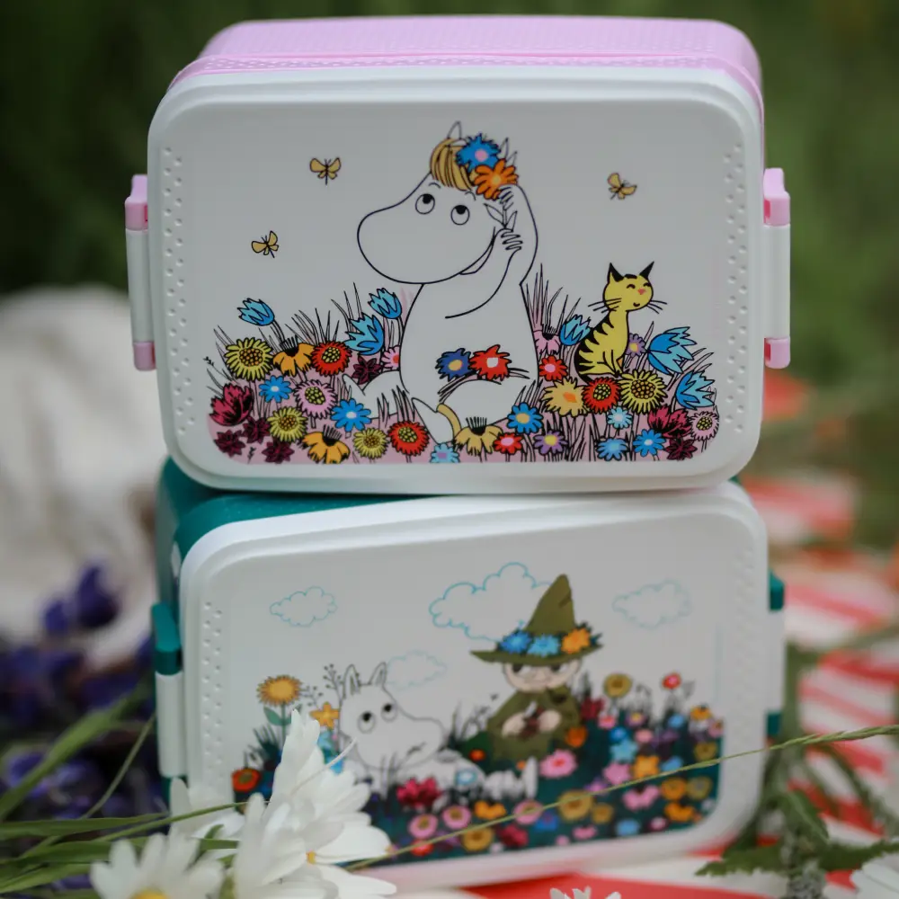 Rätt Start Mumin Äng Lunchlåda rosa
