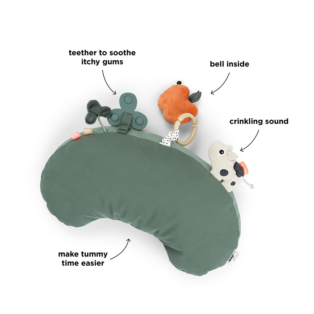 Done by Deer Tummy time aktivitetspude Tiny farm Green