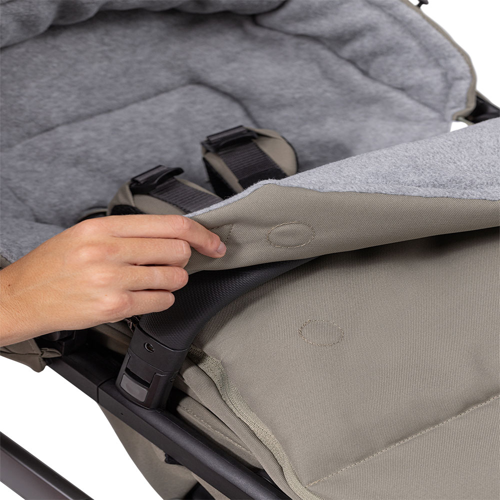 Joolz footmuff Stone grey