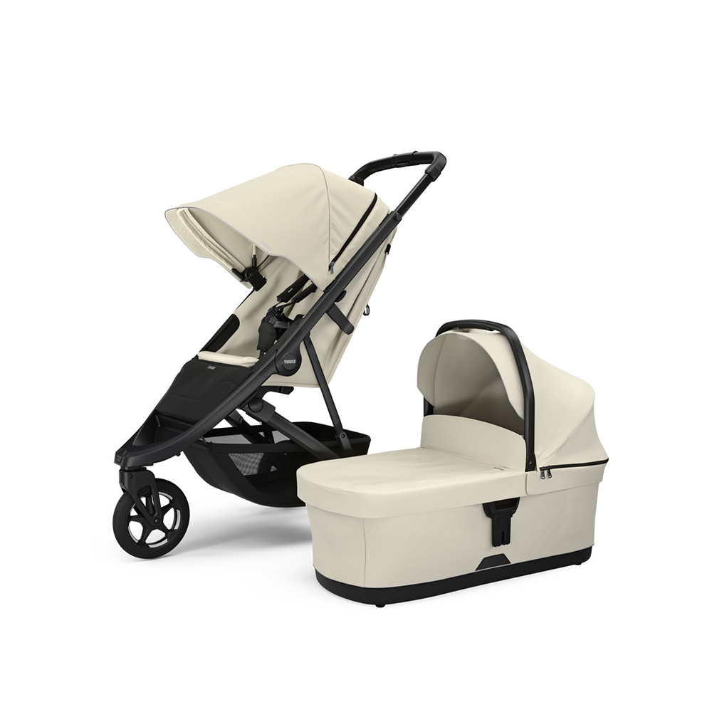 Thule Spring 2 klapvogn Soft beige on Black