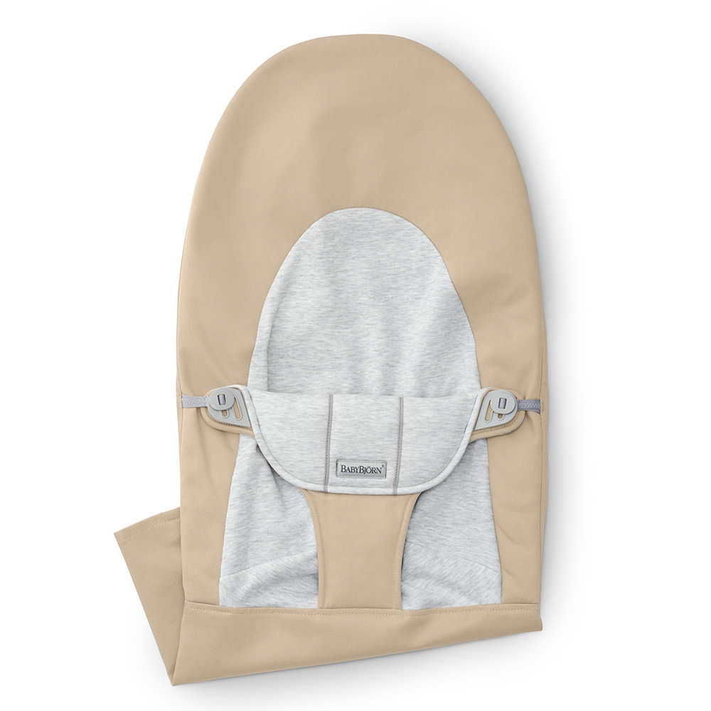 Babybjörn stof sæde babysitter Vævet/Jersey, Beige/Grå
