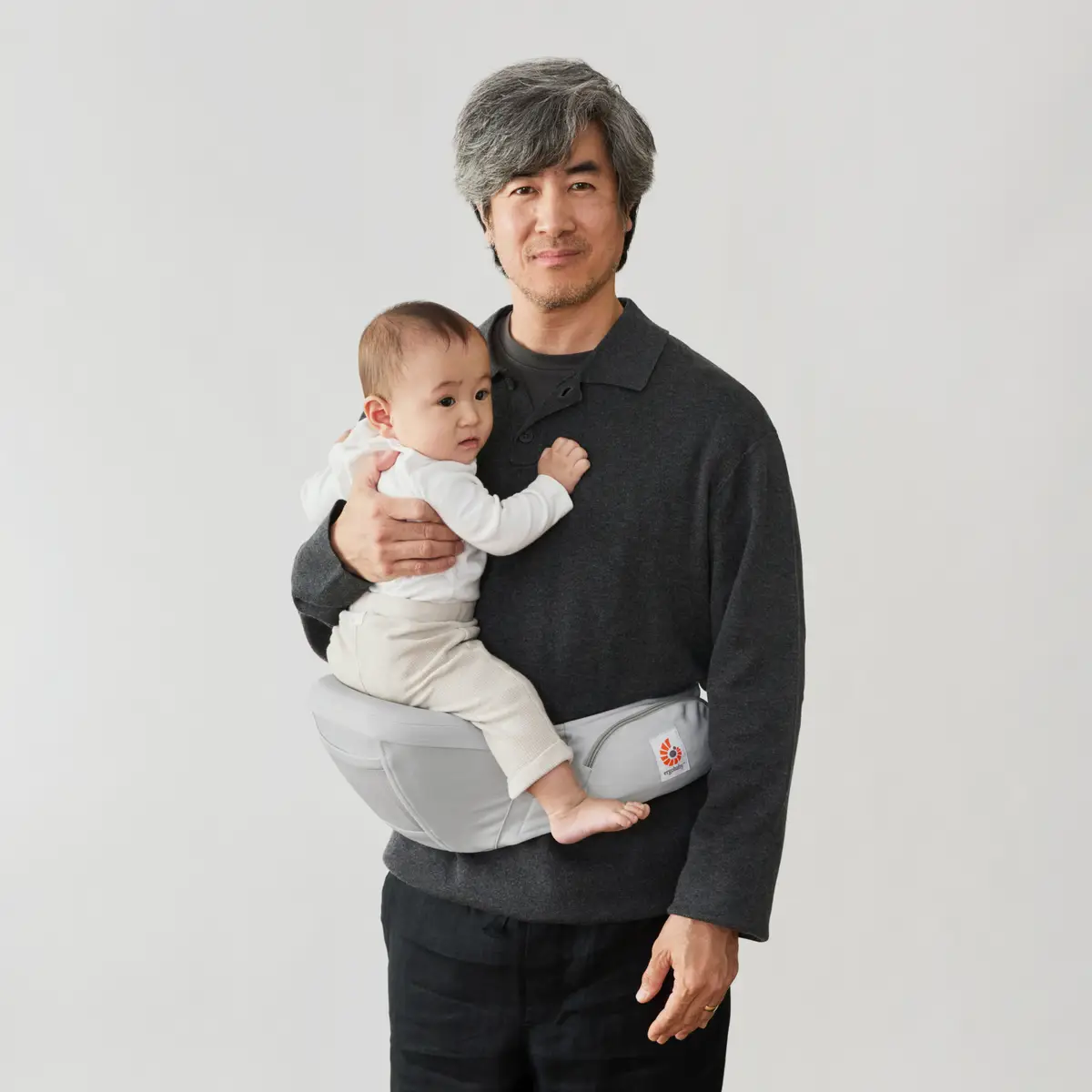 Ergobaby Lift hoftesæde Pearl Grey