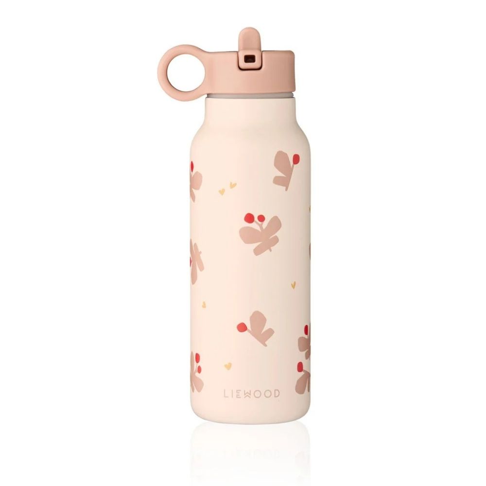 Liewood vandflaske Falk 350 ml Butterfly / Apple blossom