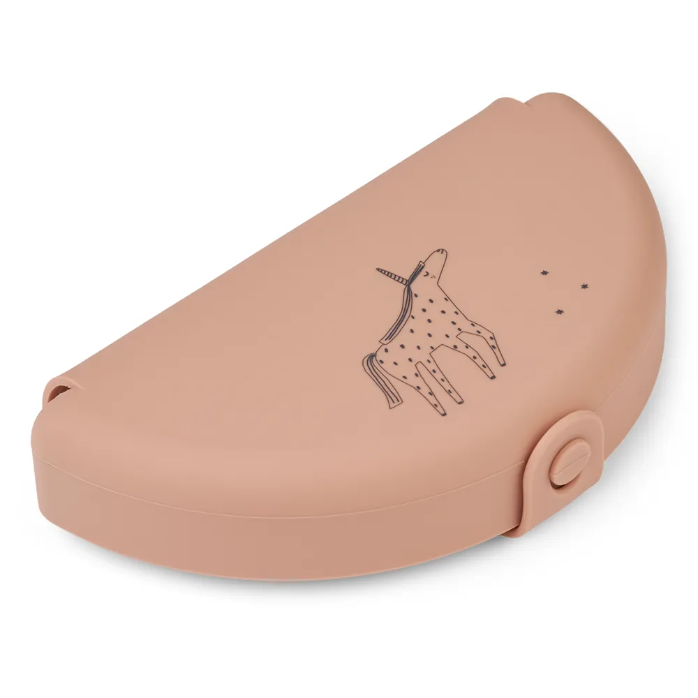 Liewood Eugene foldbar snackboks Unicorn