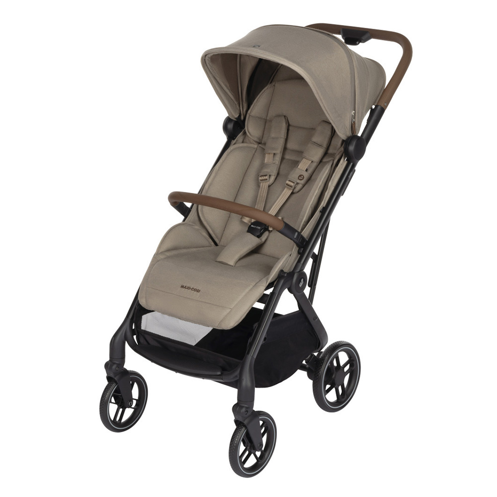 Maxi-Cosi soho Sulky TWILLIC TRØFFEL (SORT RAMME & BRUNT LÆDER)