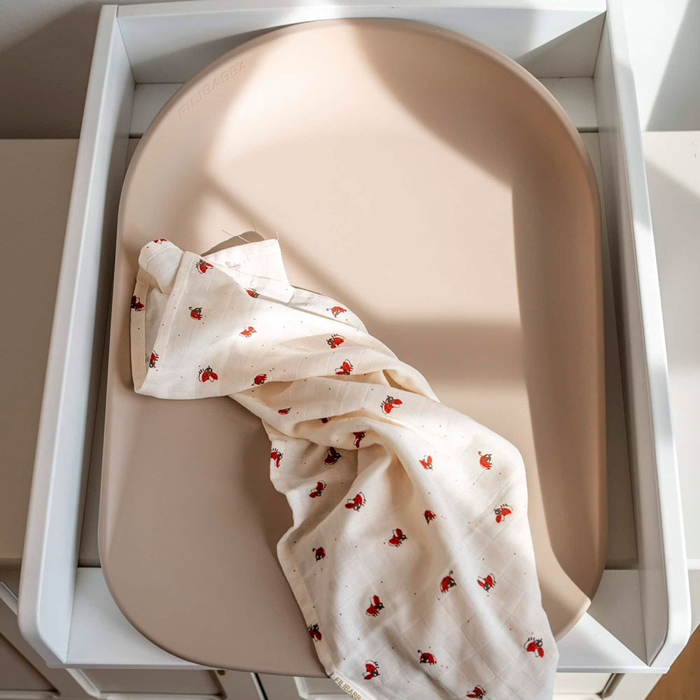Filibabba Bobbie 2.0 pusleunderlag Beige