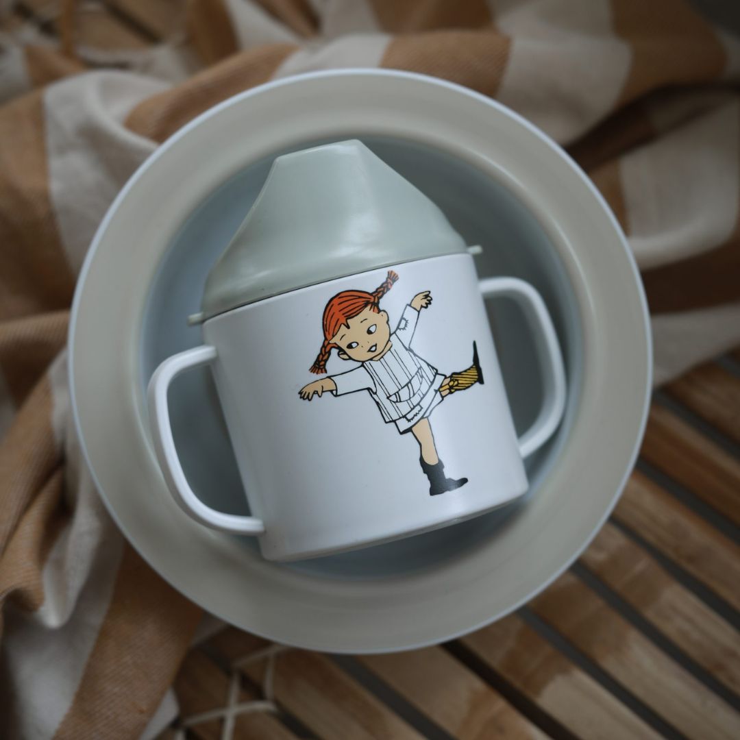 Rätt Start Pippi Cirkus Sugekop-plade beige