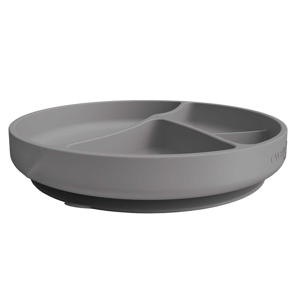 Everyday Baby Silikoneplade med sugekop Quiet Grey