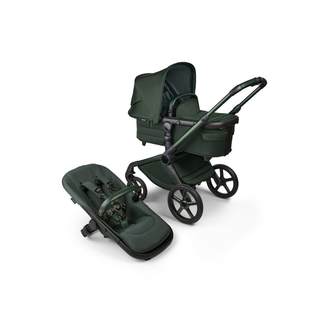 Bugaboo Fox 5 Black Limited Edition Midnight Green