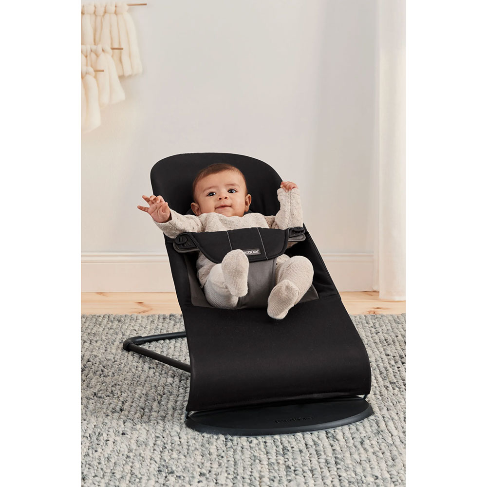 Babybjörn Babysitter Balance vævet mørkegrå