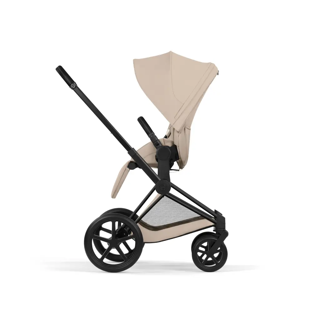 Cybex PRIAM barnevogn Matt Black/Cozy Beige