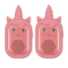 Konges Sløjd Glitter Unicorn Walkie Talkie Sparkling Pink-One Size