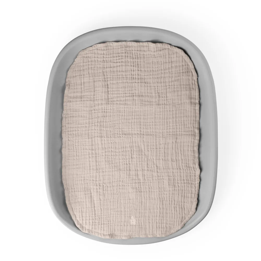 Sebra Pusleunderlag 2-pak muslin beige