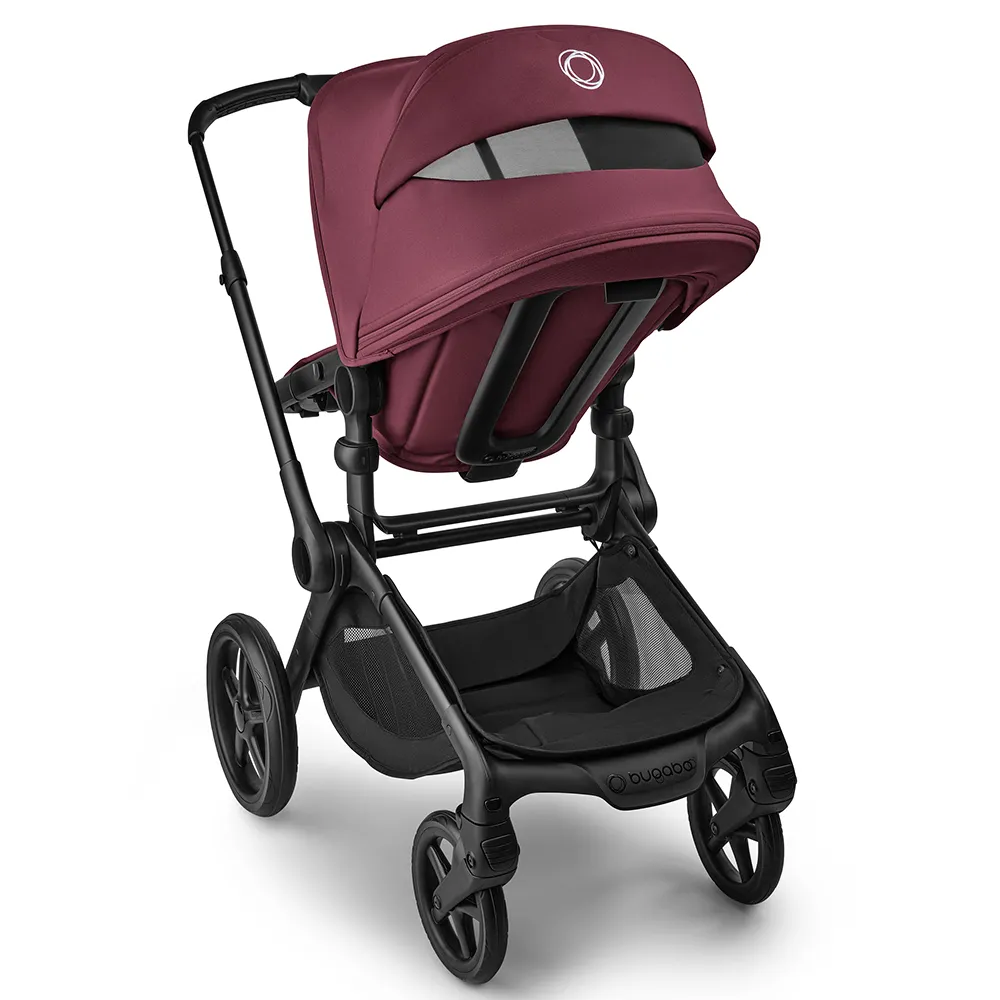 Bugaboo Fox 5 barnevogn Renew  Sort/Mørk Cherr