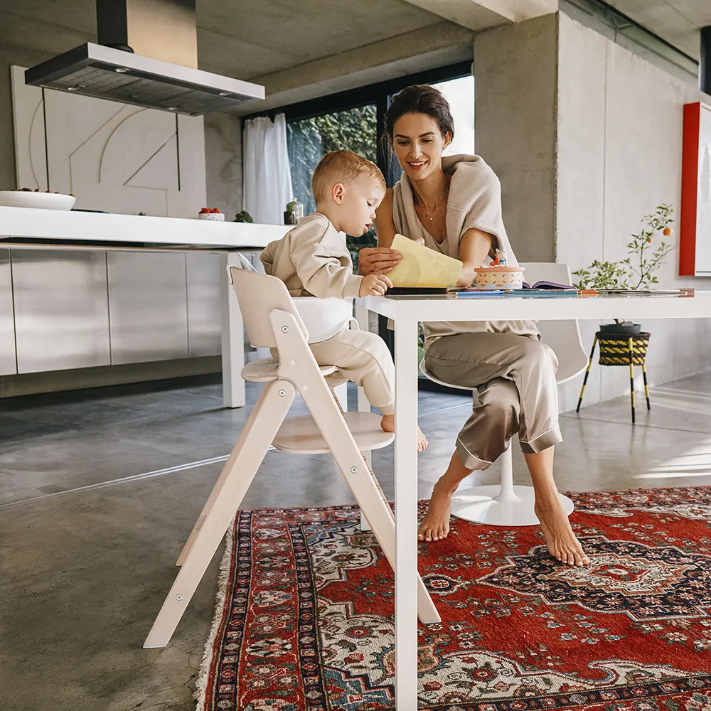 Cybex Click & Fold Spisebordsstol 4-in-1 All White