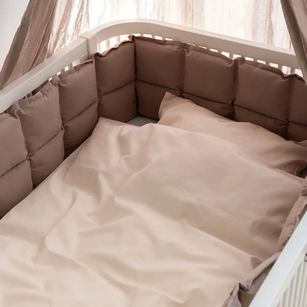 Sebra Dynebetræk sæt  baby birchbark rose