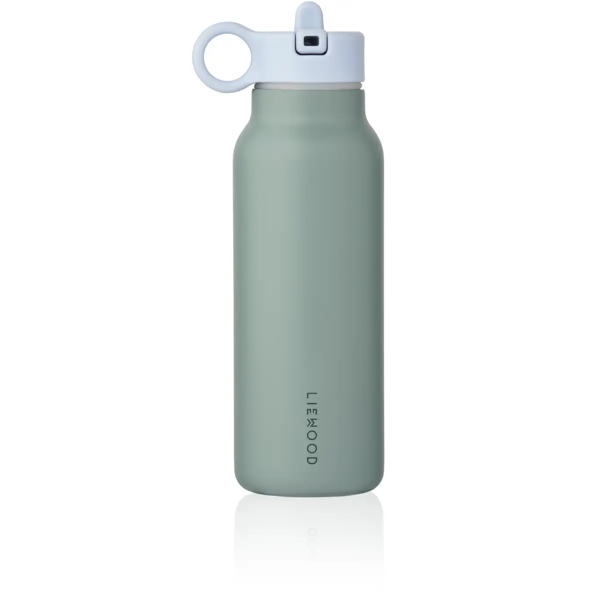 Liewood Falk-drikkedunk med krokodille – 350 ml – Peppermint / Garden Green