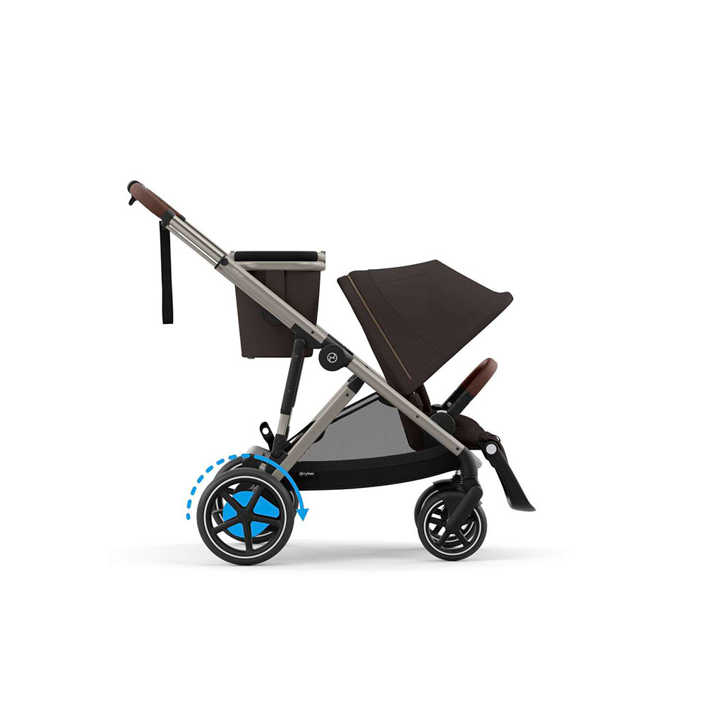 Cybex eGAZELLE S klapvogn Chocolate Brown