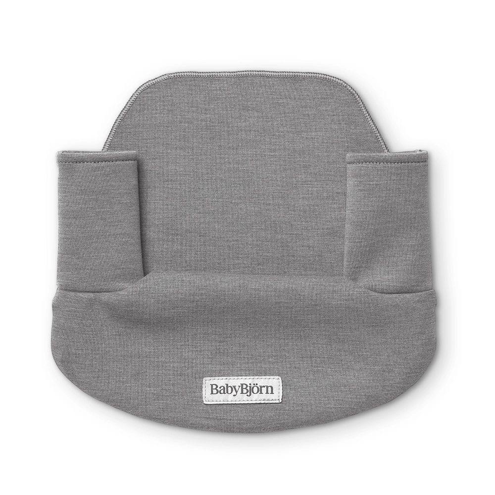 BabyBjörn Bib Carrier Jersey Lysegrå