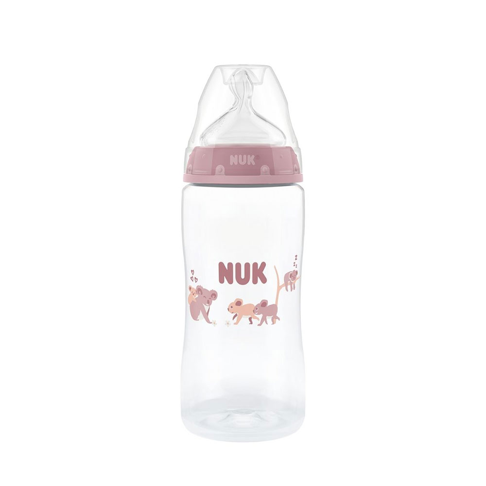 NUK First Choice Sutteflaske 300 ml Koala 3 mdr.+