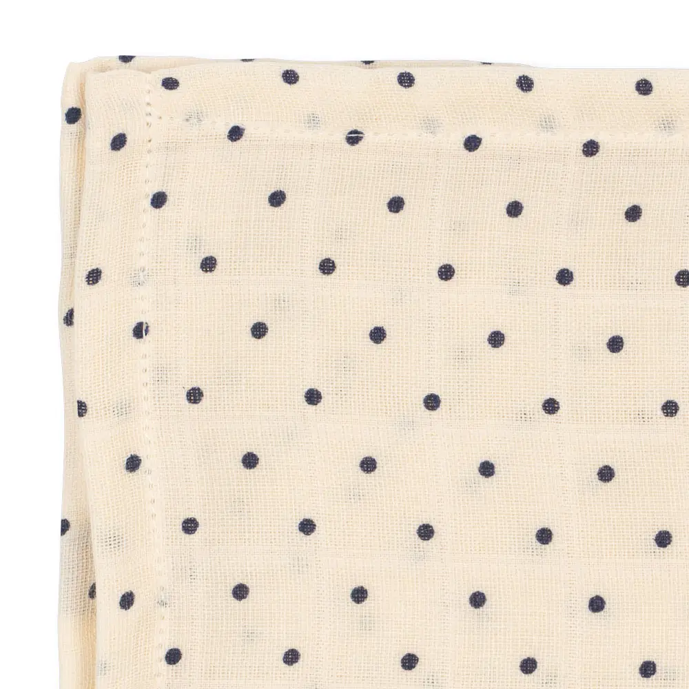 Konges Sløjd Musselinklud 3-pak GOTS Estate Dot