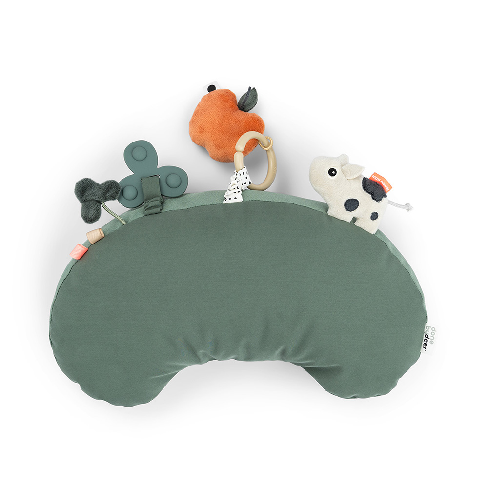 Done by Deer Tummy time aktivitetspude Tiny farm Green