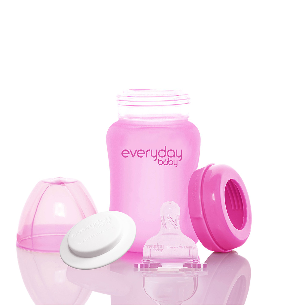  Everyday baby varmefølende sutteflaske - 150 ml Cerise pink