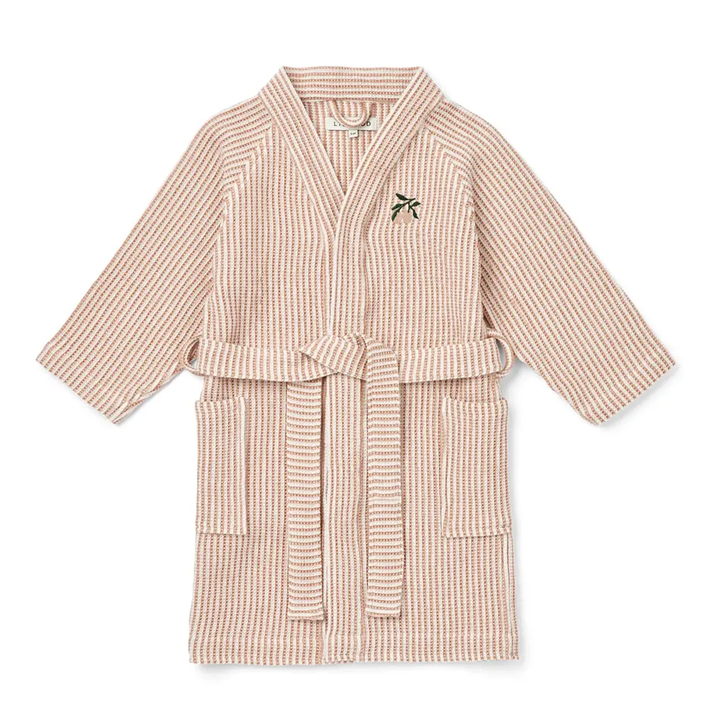 Liewood Bertha badekåbe tuscany pink / creme de la creme