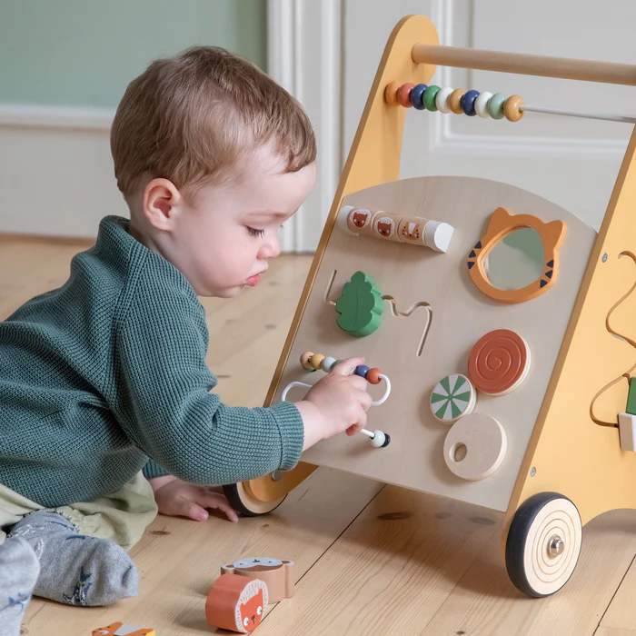 Sebra aktivitetsvogn i træ, Wildlife