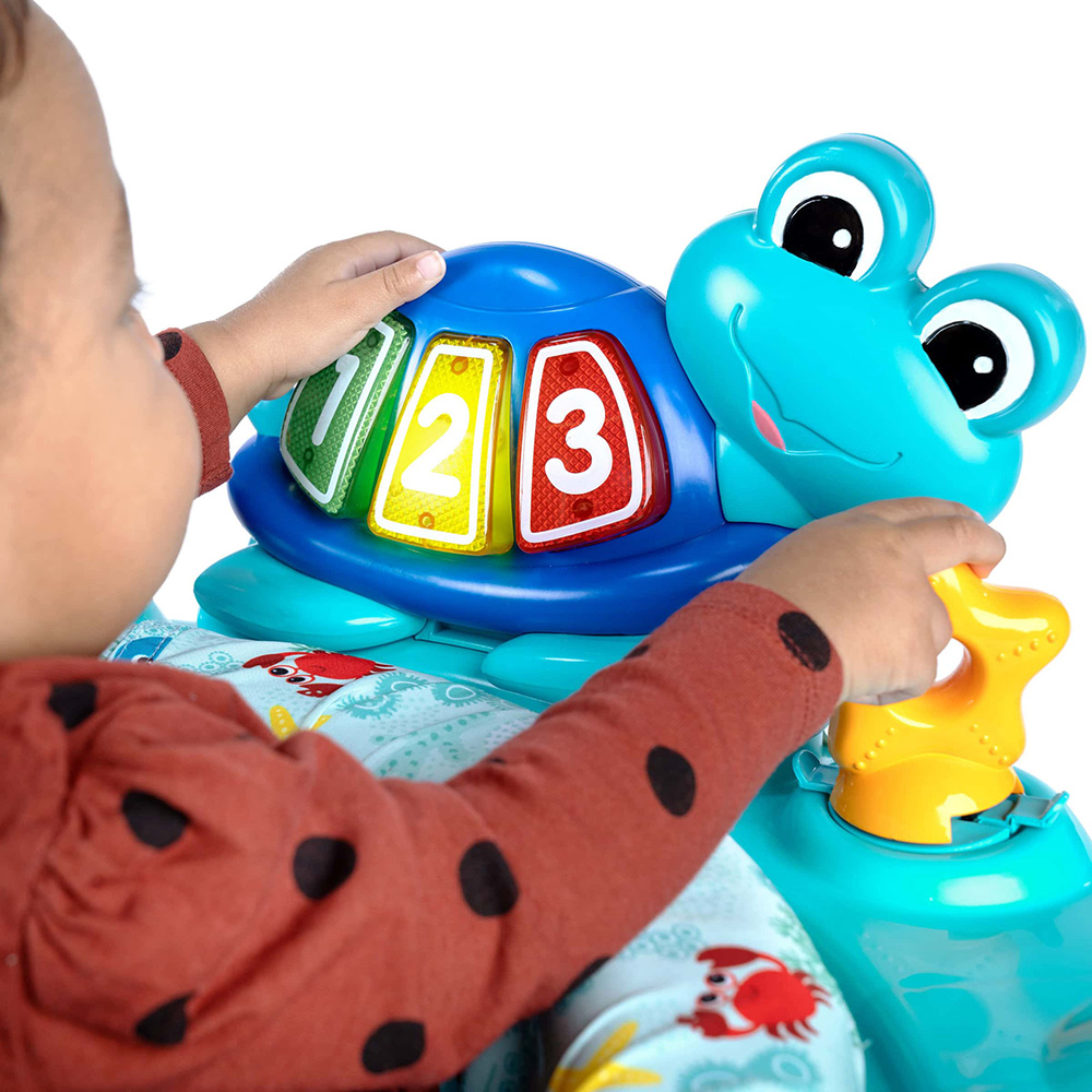 Baby Einstein 2 i 1 hoppegynge/aktivitetsbord