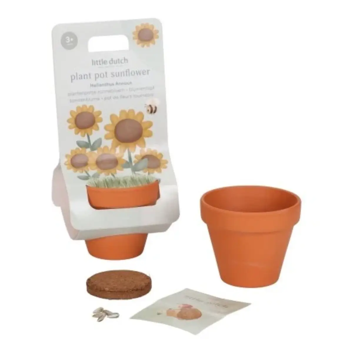 Little Dutch - potte m. frø solsikke