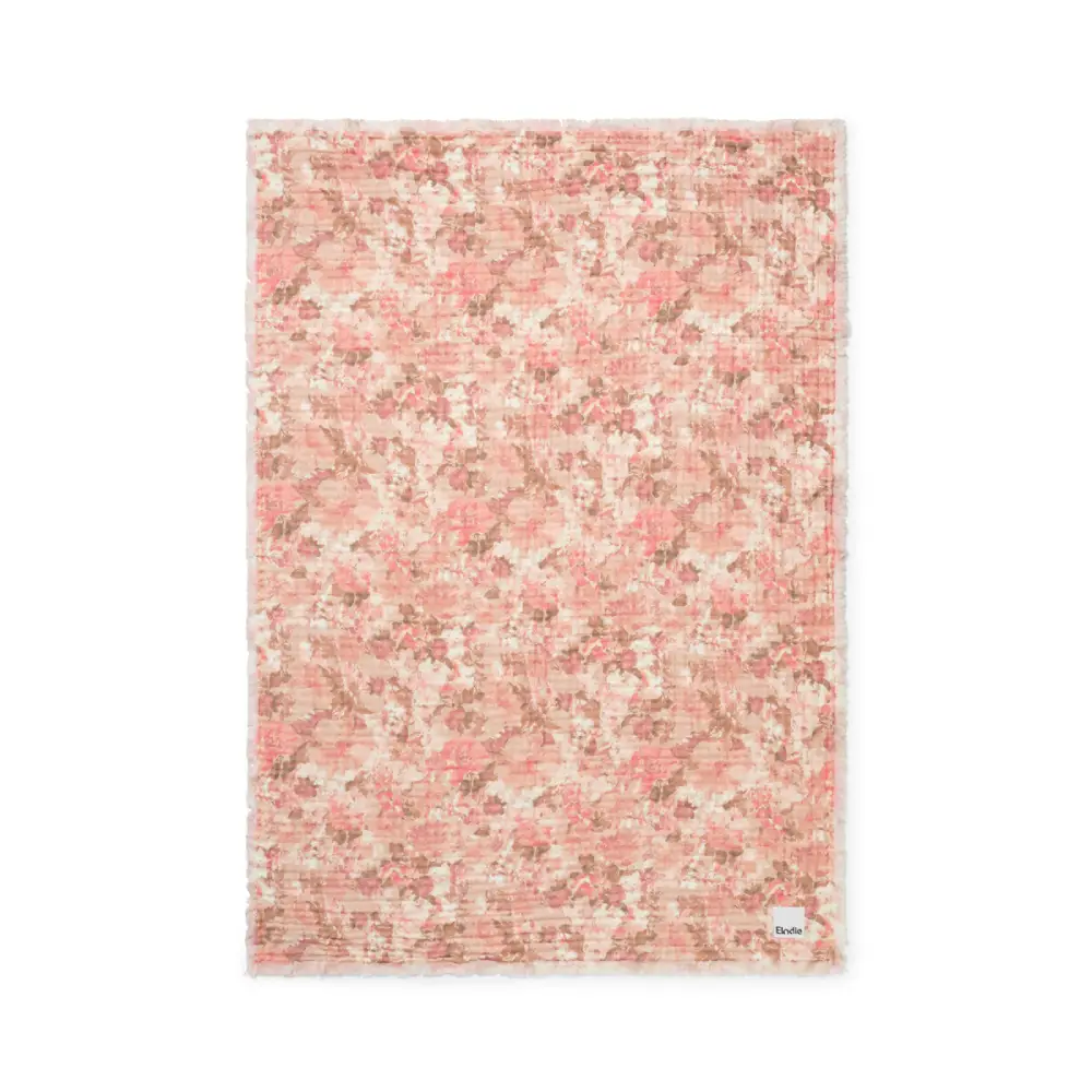 Elodie Muslin Tæppe River Rose 