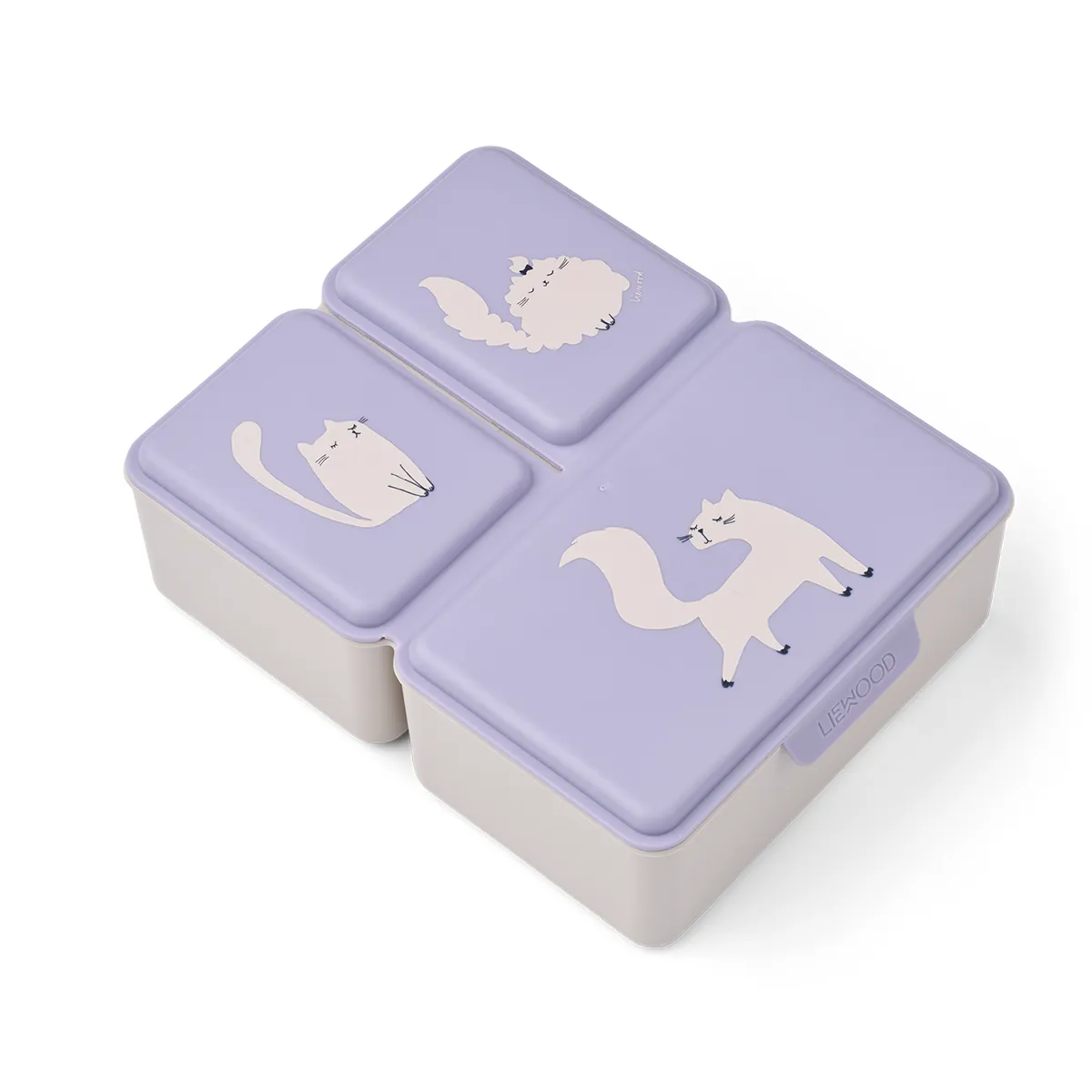 Liewood Driss madkasse Cat / Warm lilac