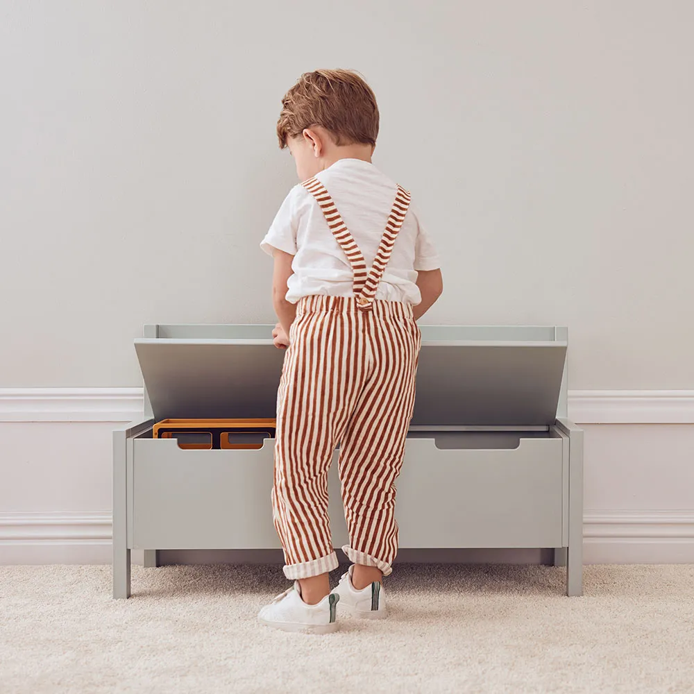 Kids Concept Sofa med opbevaring lysegrøn STAR