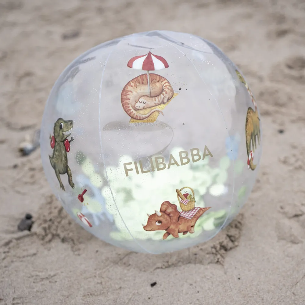 Filibabba Badebold Alfie - Dino Beach Konfetti