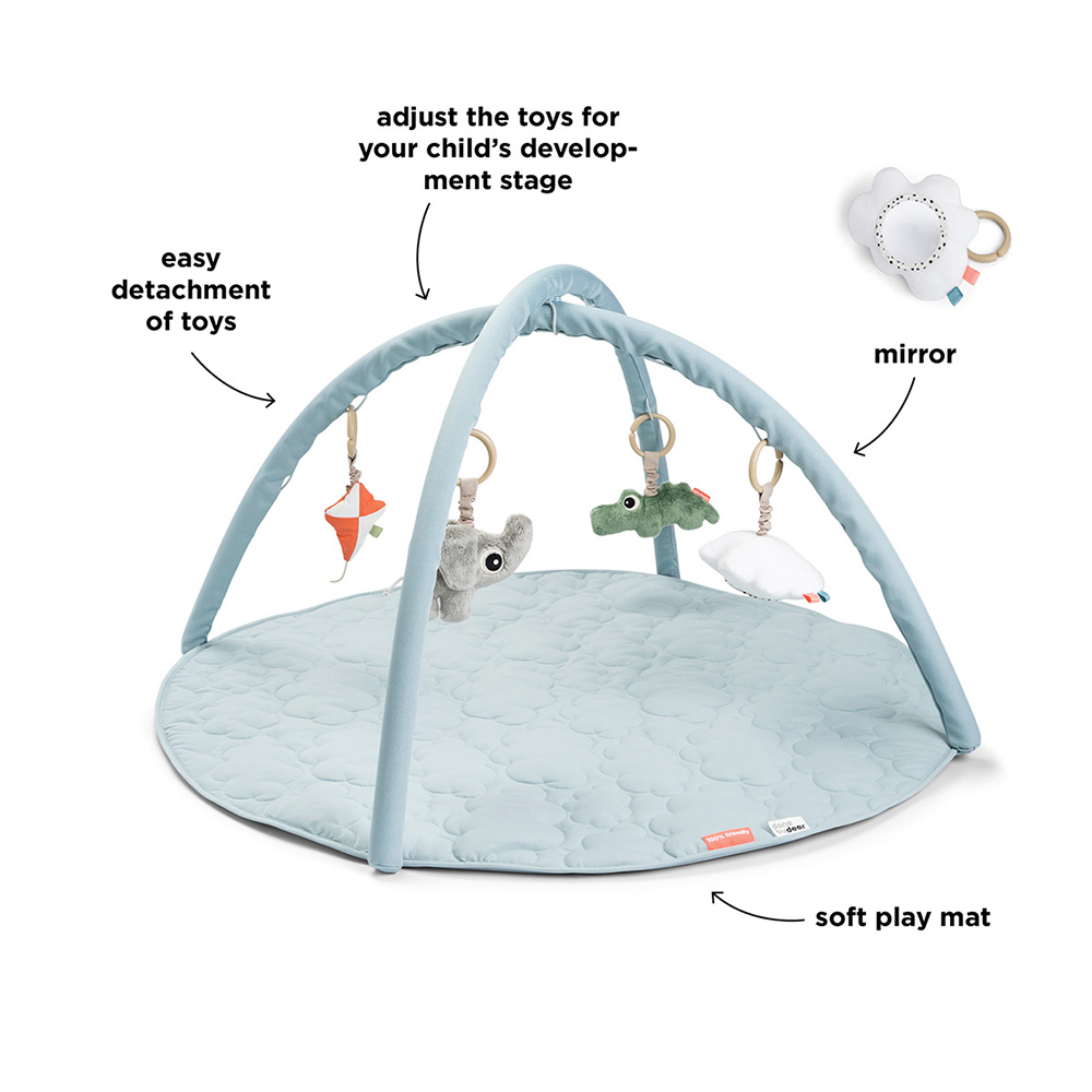 Done by Deer  babygym Playground Blue