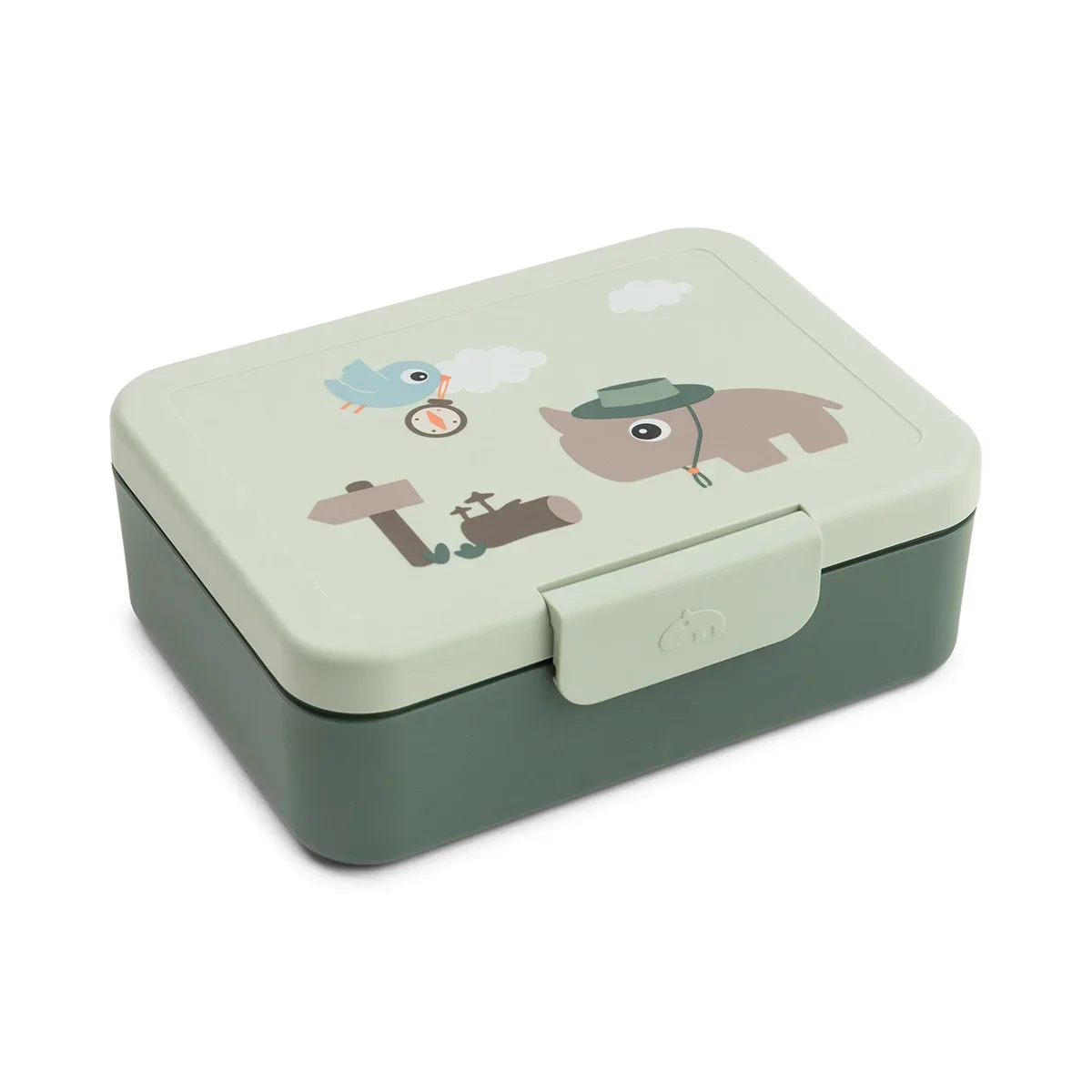 Done by Deer madkasse med rumdeler – Tiny Trails grøn